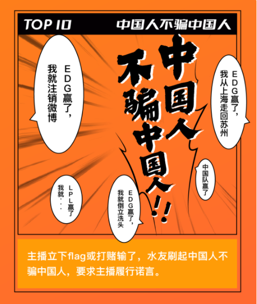 斗魚公布 2021 年度十大彈幕：蚌埠住了、yyds、為什么不 ban 猛犸入選前三