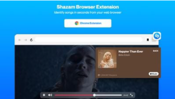蘋果搜歌神器Shazam現(xiàn)已推出Chrome瀏覽器擴(kuò)展
