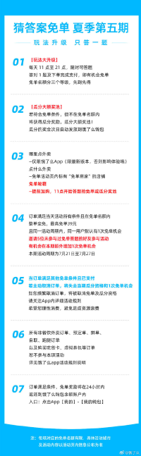 《餓了么》2023年猜答案免單活動7月22日答案