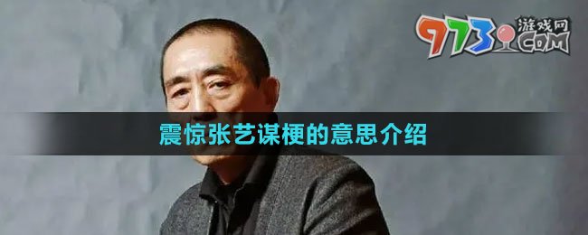 《抖音》震驚張藝謀梗的意思介紹