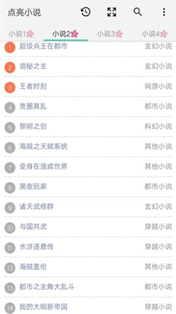 點(diǎn)亮小說(shuō)app最新版截圖(4)