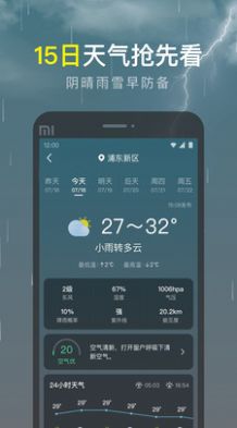 識(shí)雨天氣截圖(2)