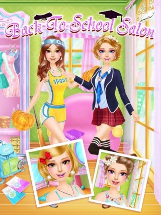 Back To School Salon-girl game截圖(5)