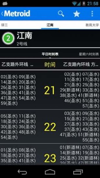 韓國地鐵信息截圖(3)