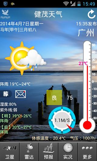 健茂天氣最新版截圖(3)
