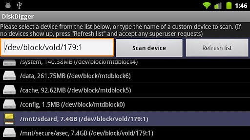 DiskDigger手機(jī)版截圖(2)