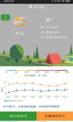 隆通天氣app截圖(1)