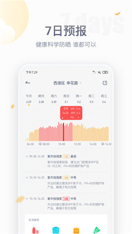 紫外線天氣預(yù)報(bào)截圖(1)
