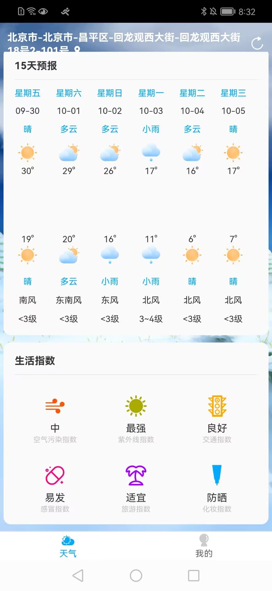 朝陽天氣截圖(2)