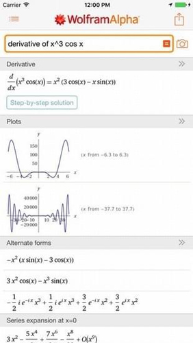 wolframalpha中文版截圖(4)