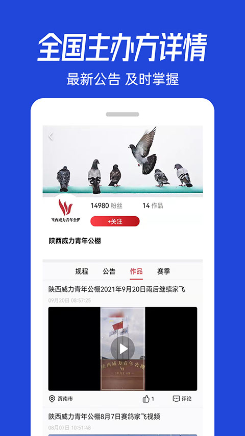 青鴿網(wǎng)截圖(2)