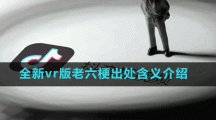 全新vr版老六梗出處含義介紹