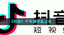 《抖音》千年淚歌曲分享