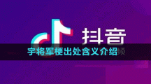 宇將軍梗出處含義介紹