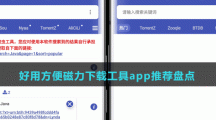 好用方便磁力下載工具app推薦盤(pán)點(diǎn)