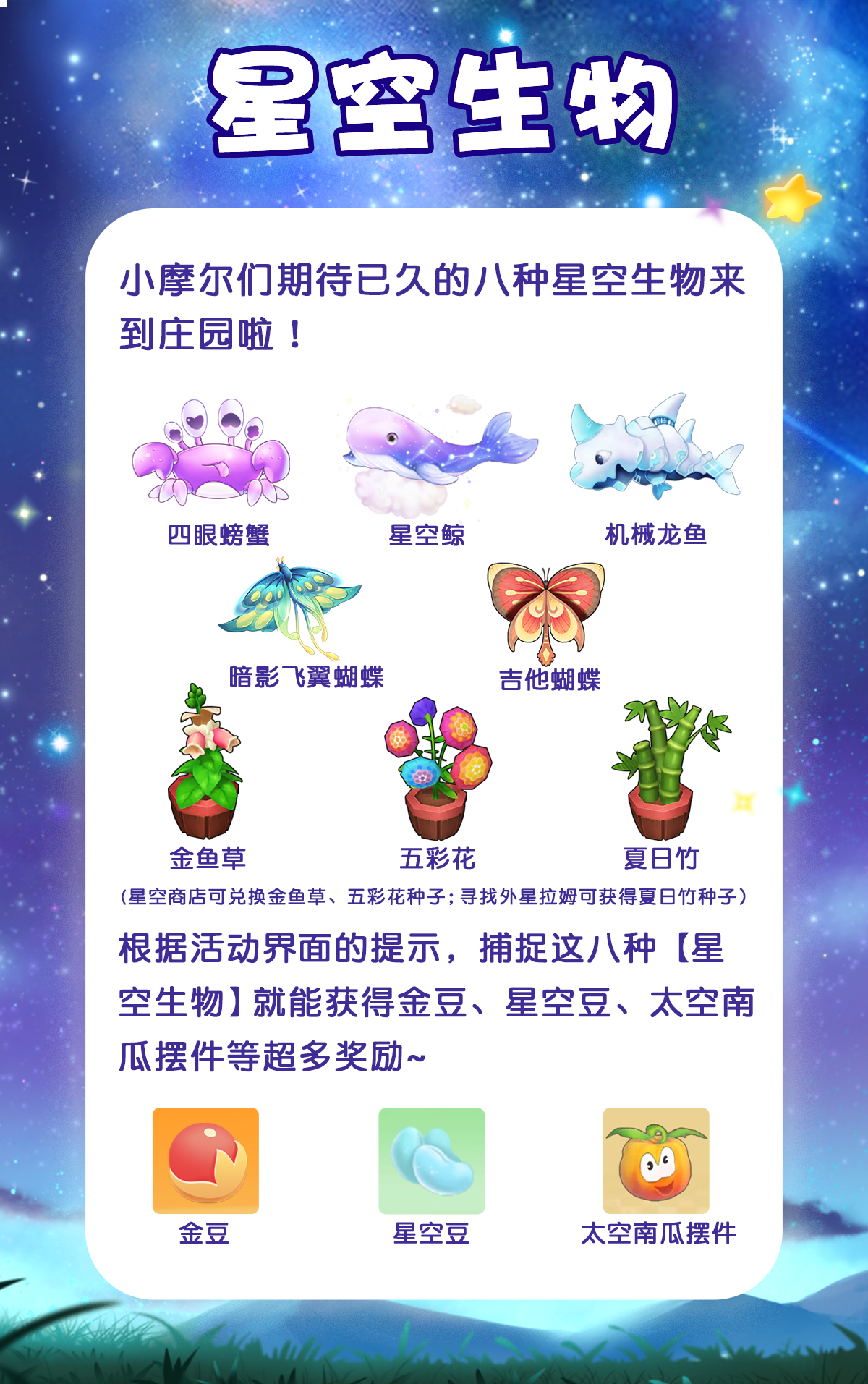 《摩爾莊園》拉姆運(yùn)動(dòng)會(huì)籌備中，星空節(jié)夢幻延續(xù)！