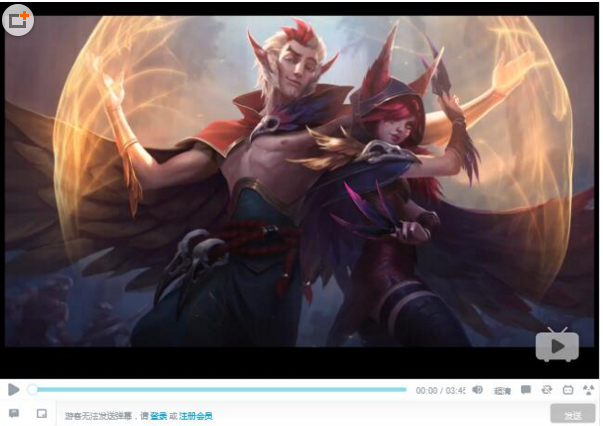 LOL新英雄洛與霞登錄界面的動態(tài)圖及主題音樂搶先看