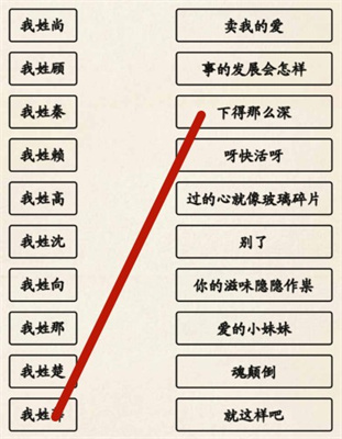 《超級達(dá)人》姓氏接歌通關(guān)攻略