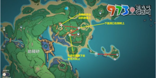 《原神》5.0版本鬼兜蟲采集路線