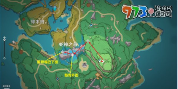 《原神》5.0版本鬼兜蟲采集路線