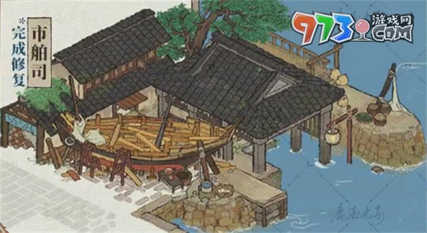 《江南百景圖》寧波府新城建筑玩法